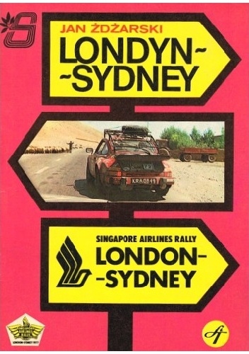 Okładka książki londyn sydney